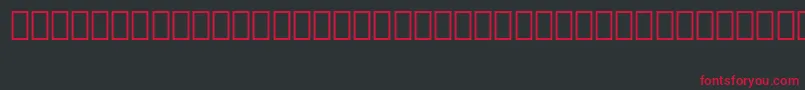 MedinaLtBt Font – Red Fonts on Black Background