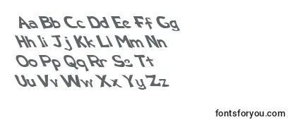 Обзор шрифта FzBasic12Lefty