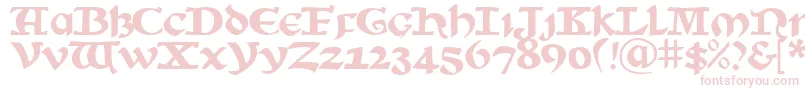 Sunsplash Font – Pink Fonts on White Background