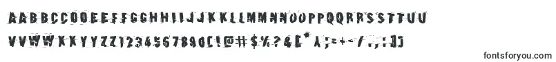 Earthshake Font – Damaged Fonts
