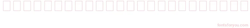Aboriginebats1 Font – Pink Fonts on White Background