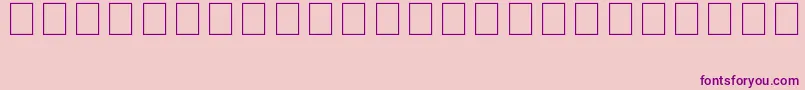 Aboriginebats1 Font – Purple Fonts on Pink Background