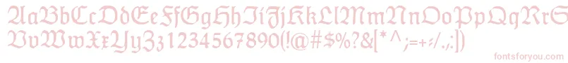 HumboldtfrakturRegular Font – Pink Fonts