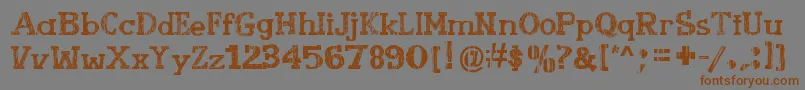 Más sobre la fuente BookletCordel fuente BookletCordel – Fuentes Marrones Sobre Fondo Gris