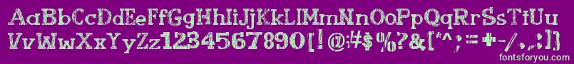 Más sobre la fuente BookletCordel fuente BookletCordel – Fuentes Verdes Sobre Fondo Morado