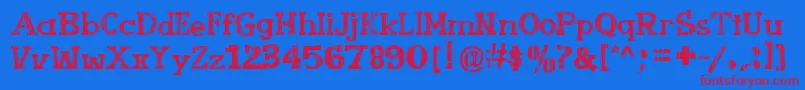 Подробнее о шрифте BookletCordel Шрифт BookletCordel – красные шрифты на синем фоне