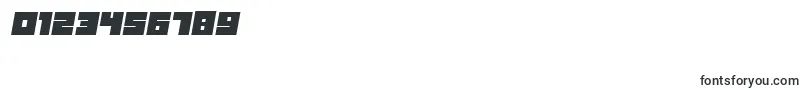 フォントOwnersItalic – 数字と数値のためのフォント