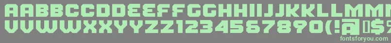 FearFactorBlack Font – Green Fonts on Gray Background