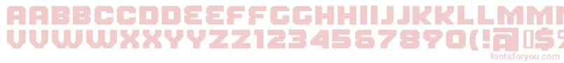 FearFactorBlack Font – Pink Fonts on White Background