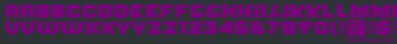 FearFactorBlack Font – Purple Fonts on Black Background