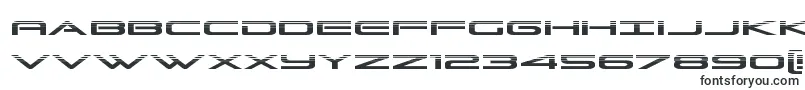 Шрифт Grandsporthalf – футуристические шрифты