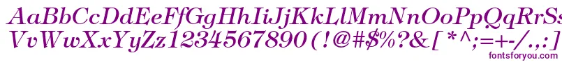 TiffanystdItalic Font – Purple Fonts