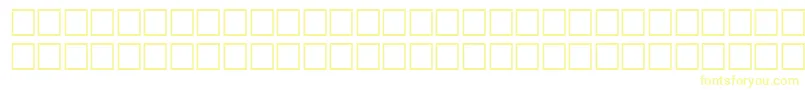 ThalesRegular-Schriftart – Gelbe Schriften