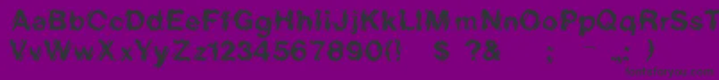 Rslowerwestside Font – Black Fonts on Purple Background