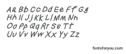 Обзор шрифта Squaredhandobl