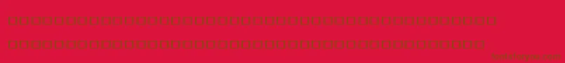 BulmerMtSemiboldAltItalic Font – Brown Fonts on Red Background