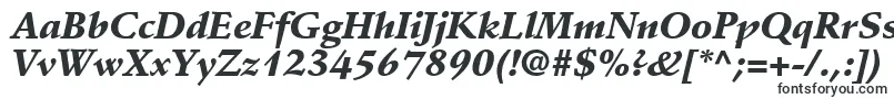 DeutchBlackSsiBlackItalic-Schriftart – Barcode-Schriften