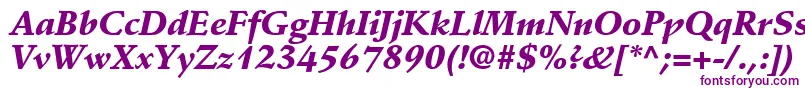 DeutchBlackSsiBlackItalic Font – Purple Fonts