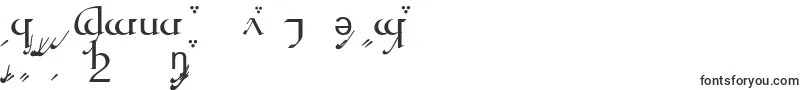 TengwarQuenyaA-fontti – Ilman serifejä olevat fontit