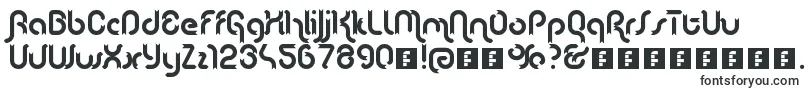 Шрифт Lenta – техно шрифты