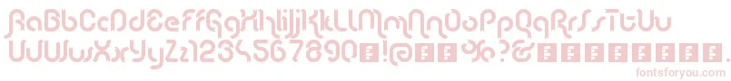フォントLenta – ピンクのフォント
