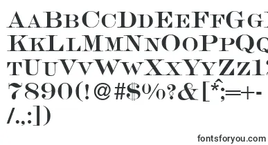 S650RomanRegular font – Fonts Starting With S