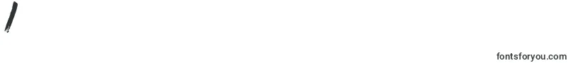 フォントMorningStar – フォント数字1