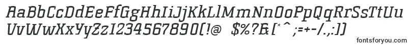 KorneuburgslabregularItalic Font – Fonts Starting with K