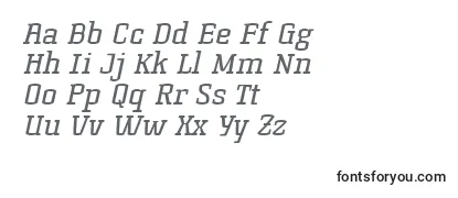 KorneuburgslabregularItalic-fontti