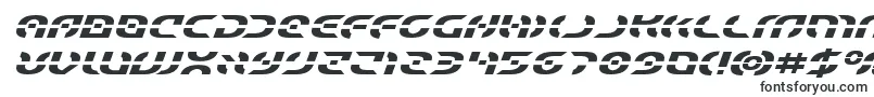 Starfighterexpandital-fontti – raskaat fontit