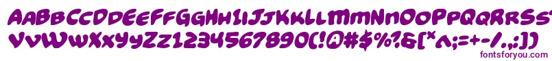 Funnypagessemital Font – Purple Fonts