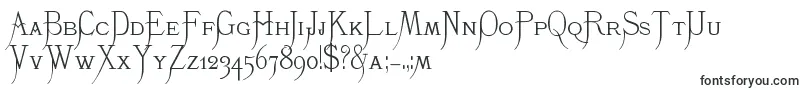 K22Monastic-fontti – Alkavat K:lla olevat fontit