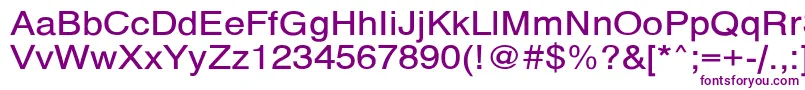 PartridgeextNo-Schriftart – Violette Schriften