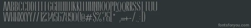 Подробнее о шрифте CaledoBold Шрифт CaledoBold – серые шрифты на чёрном фоне