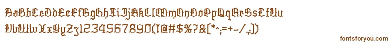 Skelett Font – Brown Fonts