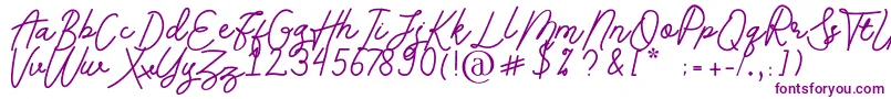 Andalusia Font – Purple Fonts