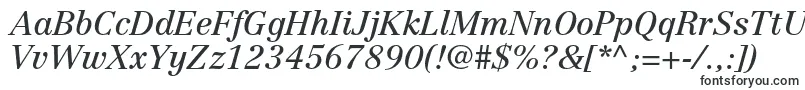Шрифт CentennialltstdItalic – шрифты для заголовков