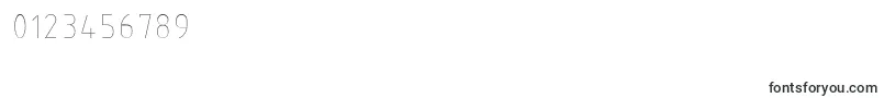 Isocp3 Font – Fonts for Numbers and Digits