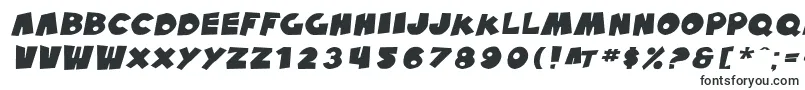 SfPaleBottomExtendedOblique Font – Strange Fonts