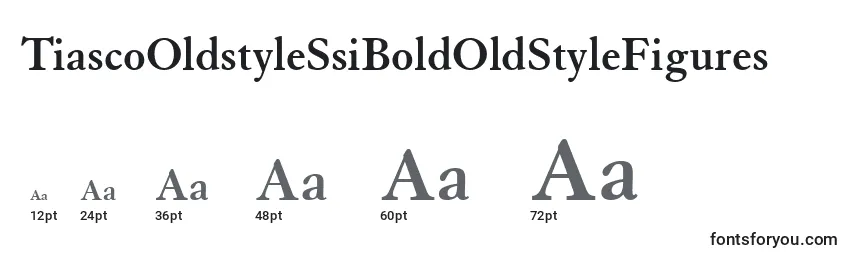 TiascoOldstyleSsiBoldOldStyleFigures Font Sizes