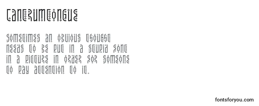 Tantrumtongue Font