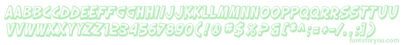 SfSlapstickComicShadedOblique Font – Green Fonts