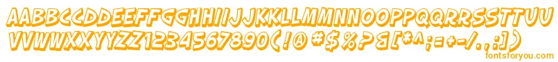 SfSlapstickComicShadedOblique Font – Orange Fonts