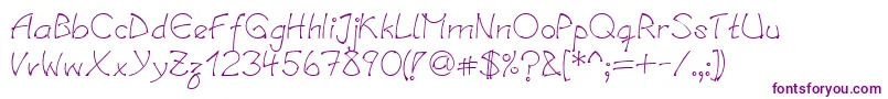 LinotypesalamanderMedium Font – Purple Fonts