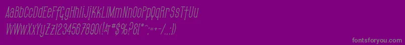 Подробнее о шрифте SfGothicanCondensedOblique Шрифт SfGothicanCondensedOblique – серые шрифты на фиолетовом фоне
