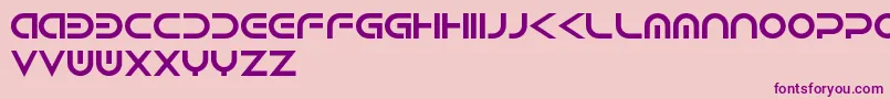 Android Font – Purple Fonts on Pink Background