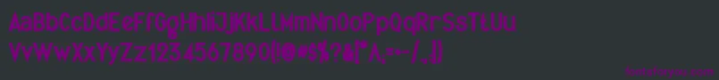 More about QuirkusB Font QuirkusB Font – Purple Fonts on Black Background