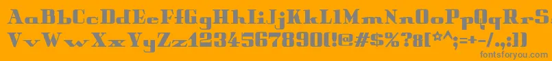 Подробнее о шрифте Peterobscure Шрифт Peterobscure – серые шрифты на оранжевом фоне