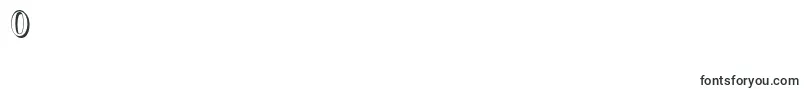 BernsteinshadowRegular Font – Fonts for Digit 0