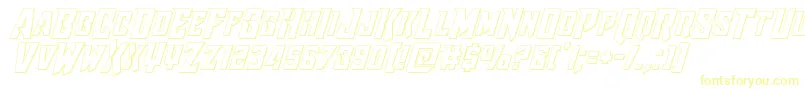 Weitere Informationen zur Raidercrusaderout-Schriftart Raidercrusaderout-Schriftart – Gelbe Schriften